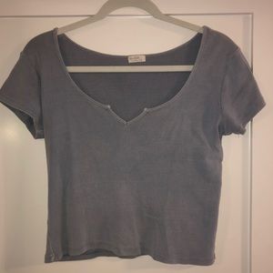 Brandy Melville Blueish Grey Top